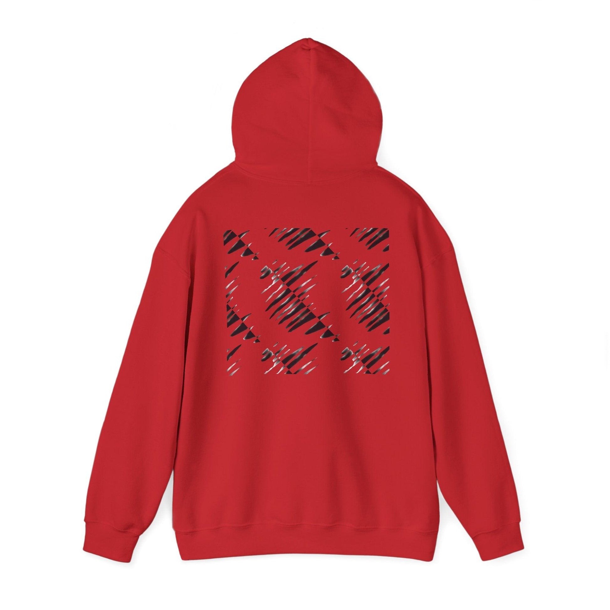 Ryan's Black and Grey Unisex Heavy Blend™ Hooded Sweatshirt - Miniaday Designs, LLC.