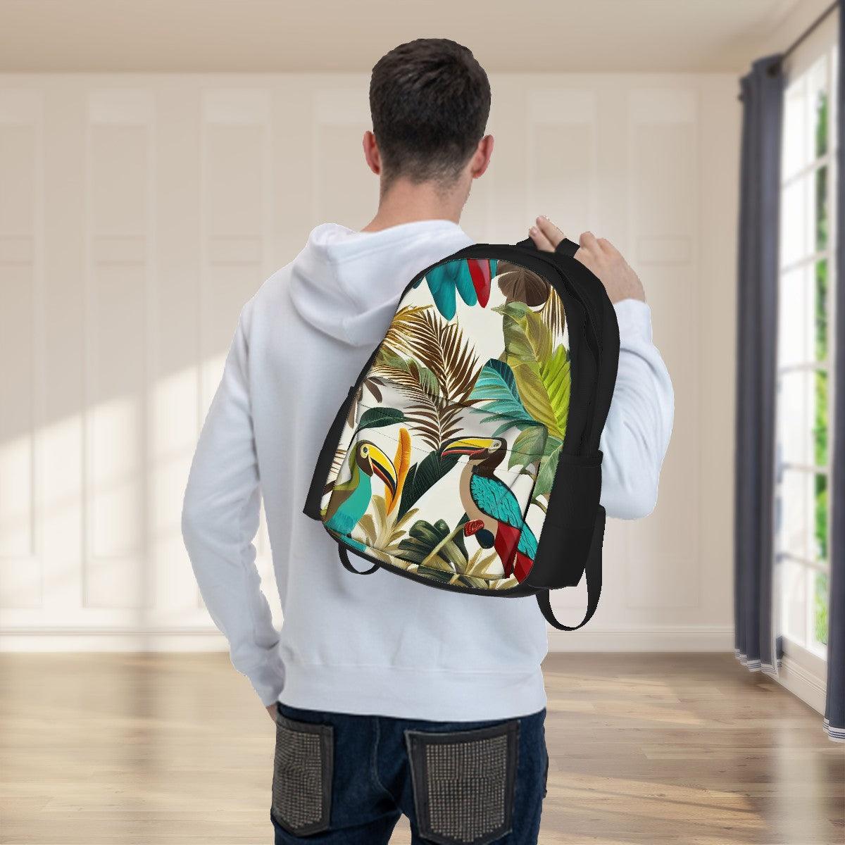 Tiki Collection Laptop Backpack - Miniaday Designs, LLC.