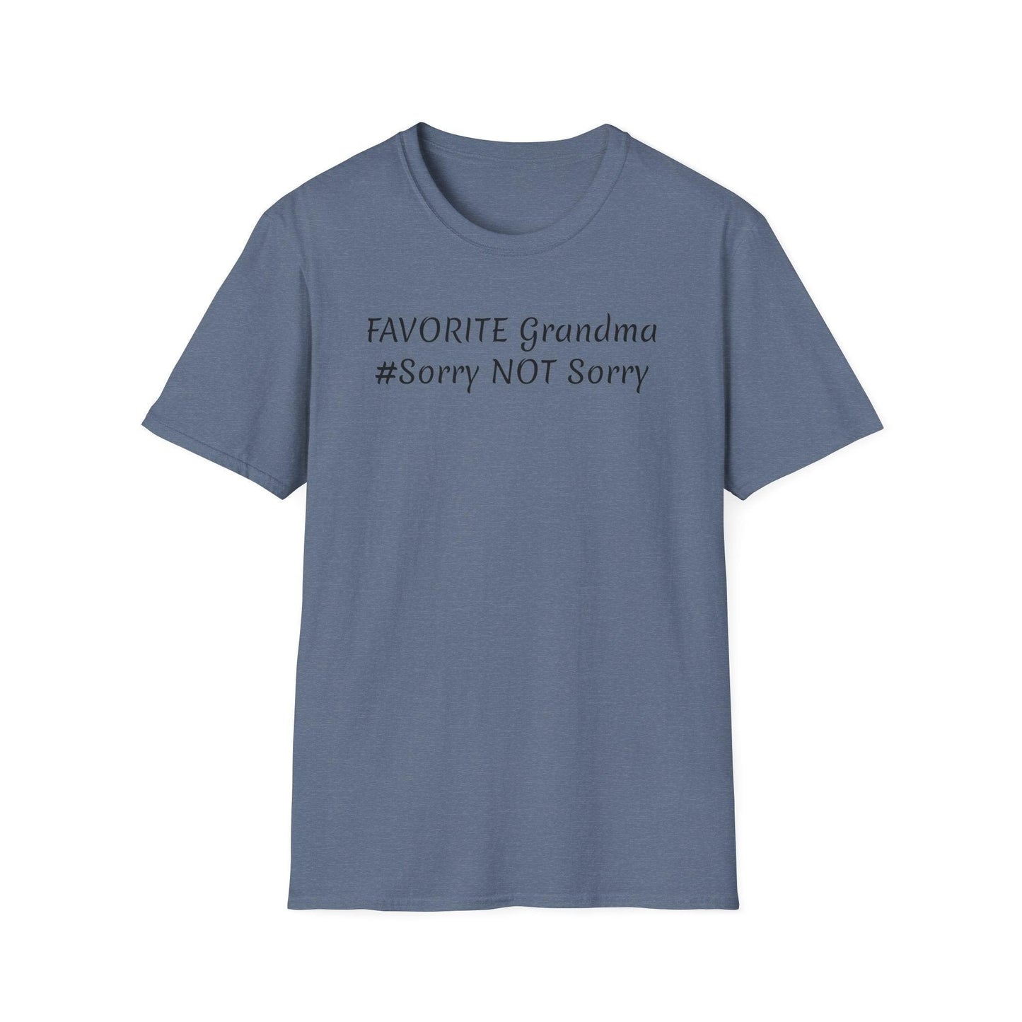 FAVORITE GRANDMA Unisex Softstyle T-Shirt - Miniaday Designs, LLC.