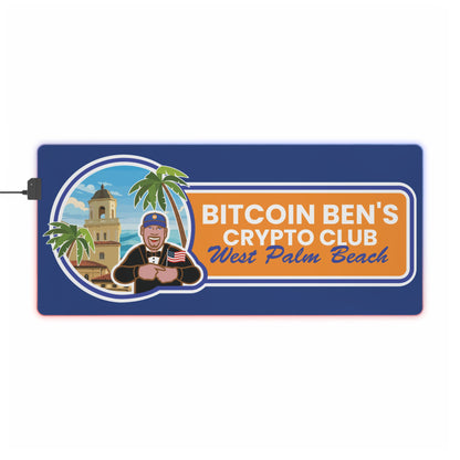 BBCC West Palm Beach Club LED Gaming Mouse Pad