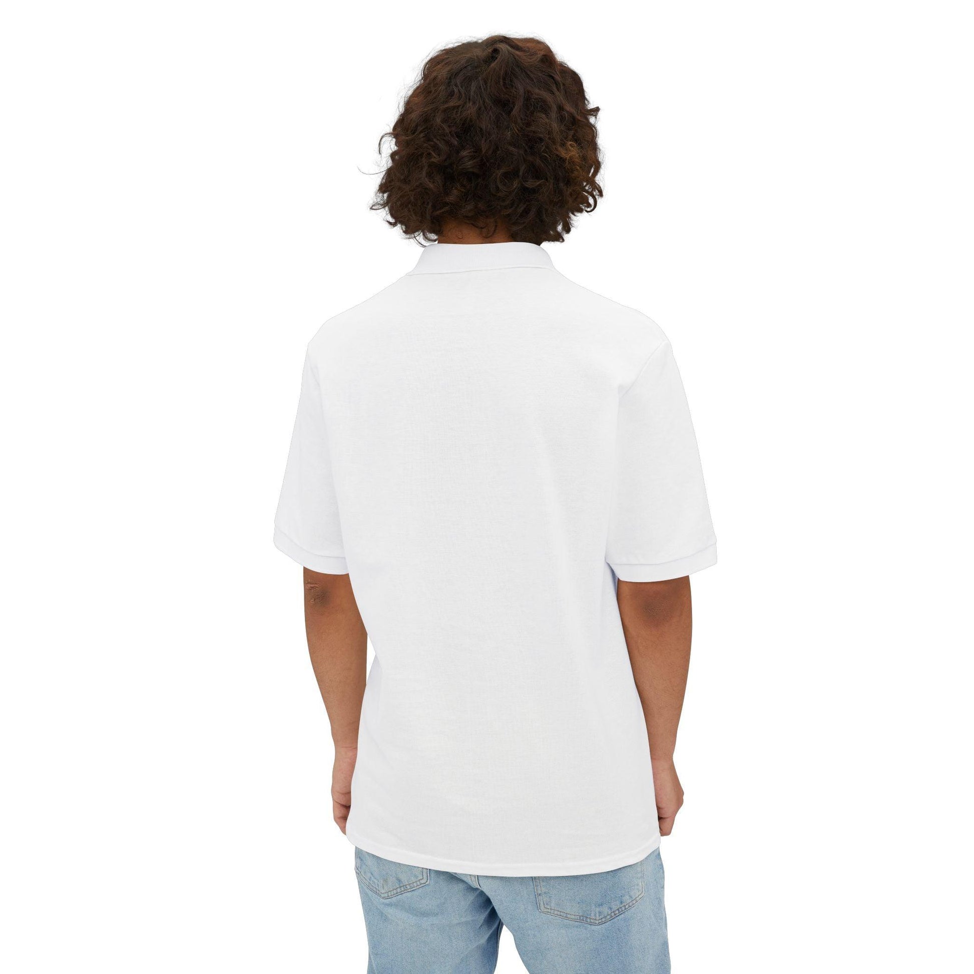 Sage Brush Arms Men's Piqué Polo - Miniaday Designs, LLC.