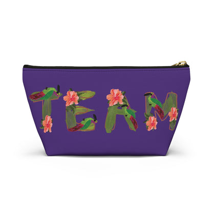 Team Toucan Designer Accessory Pouch w T-bottom