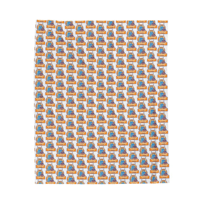 Bitcoin Ben Nashville Club Velveteen Plush Blanket
