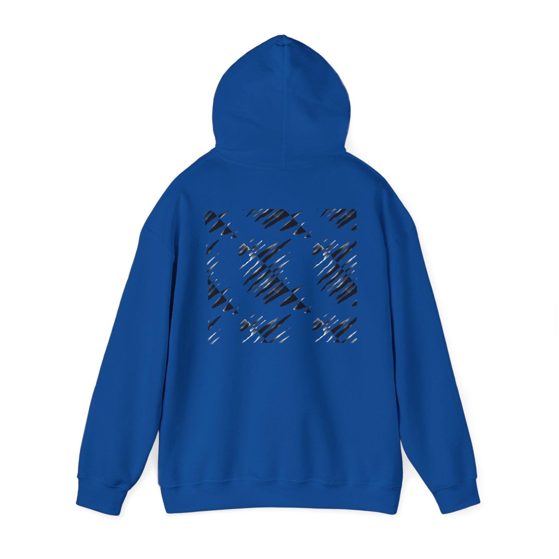 Ryan's Black and Grey Unisex Heavy Blend™ Hooded Sweatshirt - Miniaday Designs, LLC.