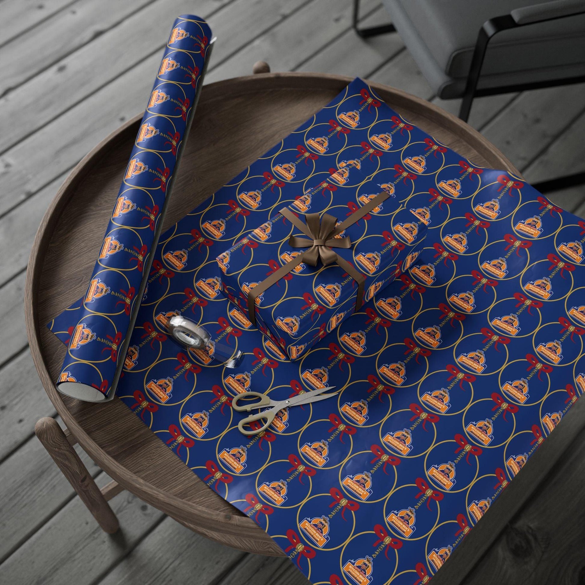 BBCC Massachusetts Christmas Wrapping Papers - Miniaday Designs, LLC.