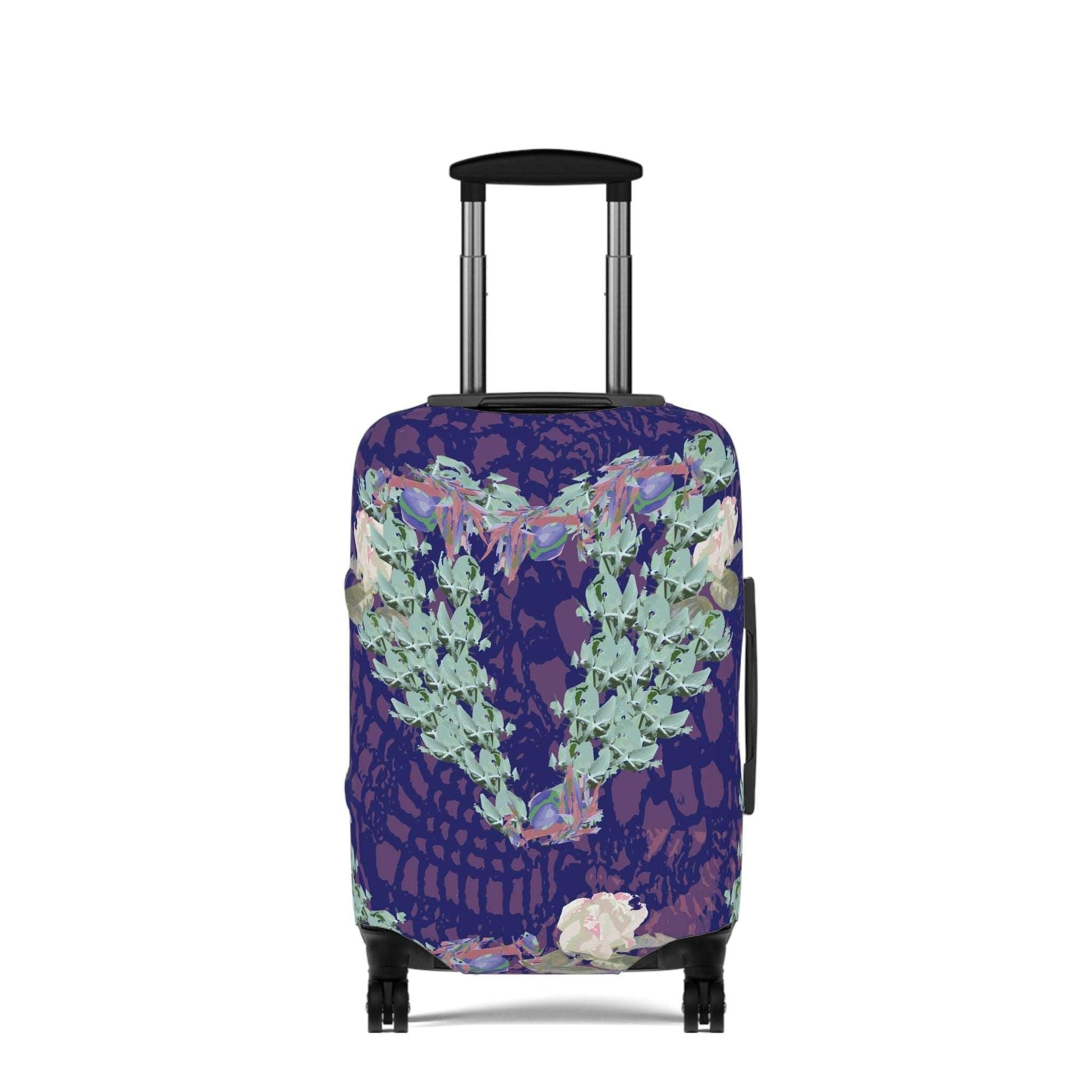 Italian Wedding Wishes Collection by Miniaday Designs, LLC. Luggage Cover - Miniaday Designs, LLC.