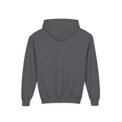 Patriotic Baseball and Bat Youth Heavy Blend Hooded Sweatshirt