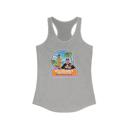 BBCC West Palm Beach Club Women's Ideal Racerback Tank