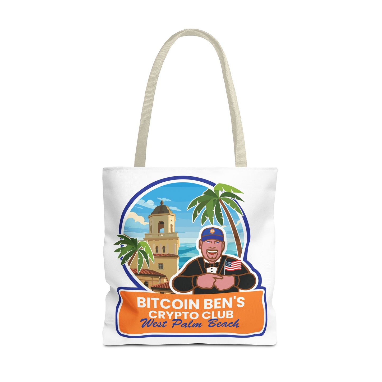 BBCC West Palm Beach Club Tote Bag (AOP)