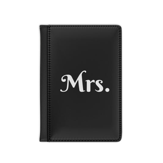 Mrs. Passport Cover - Miniaday Designs, LLC.
