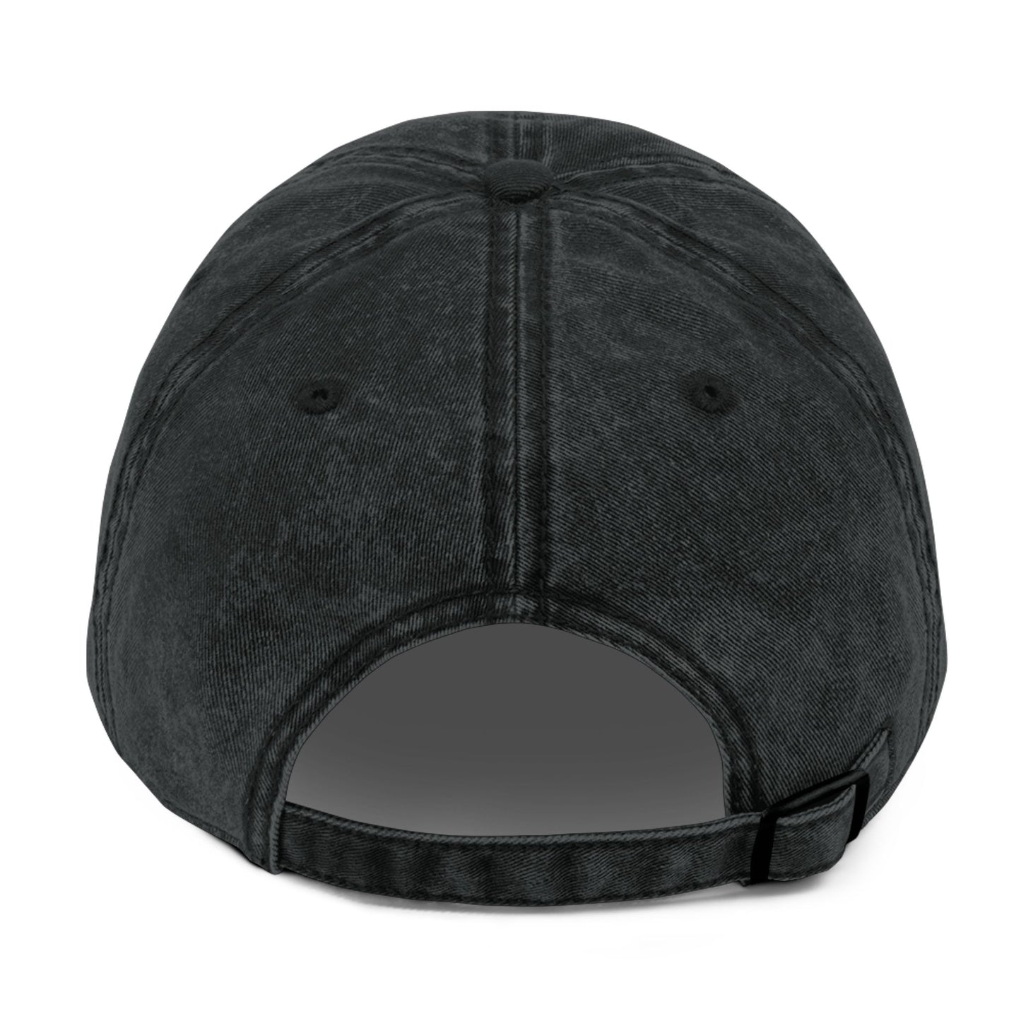 5.13" x 2" Length and Height of Font  Bitcoin Ben's Crypto Club Est. 2023 Haystack Font Vintage Cap (Embroidery)