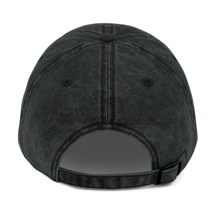 5.13" x 2" Length and Height of Font  Bitcoin Ben's Crypto Club Est. 2023 Haystack Font Vintage Cap (Embroidery)