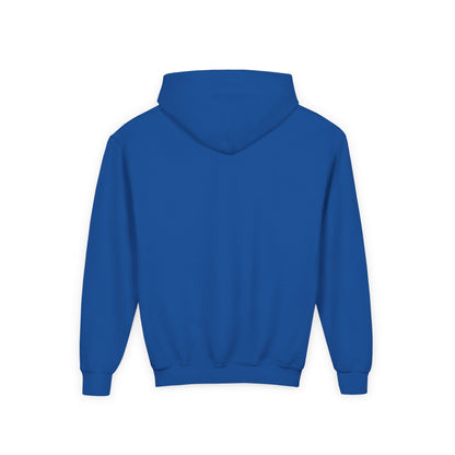 Patriotic Baseball and Bat Youth Heavy Blend Hooded Sweatshirt