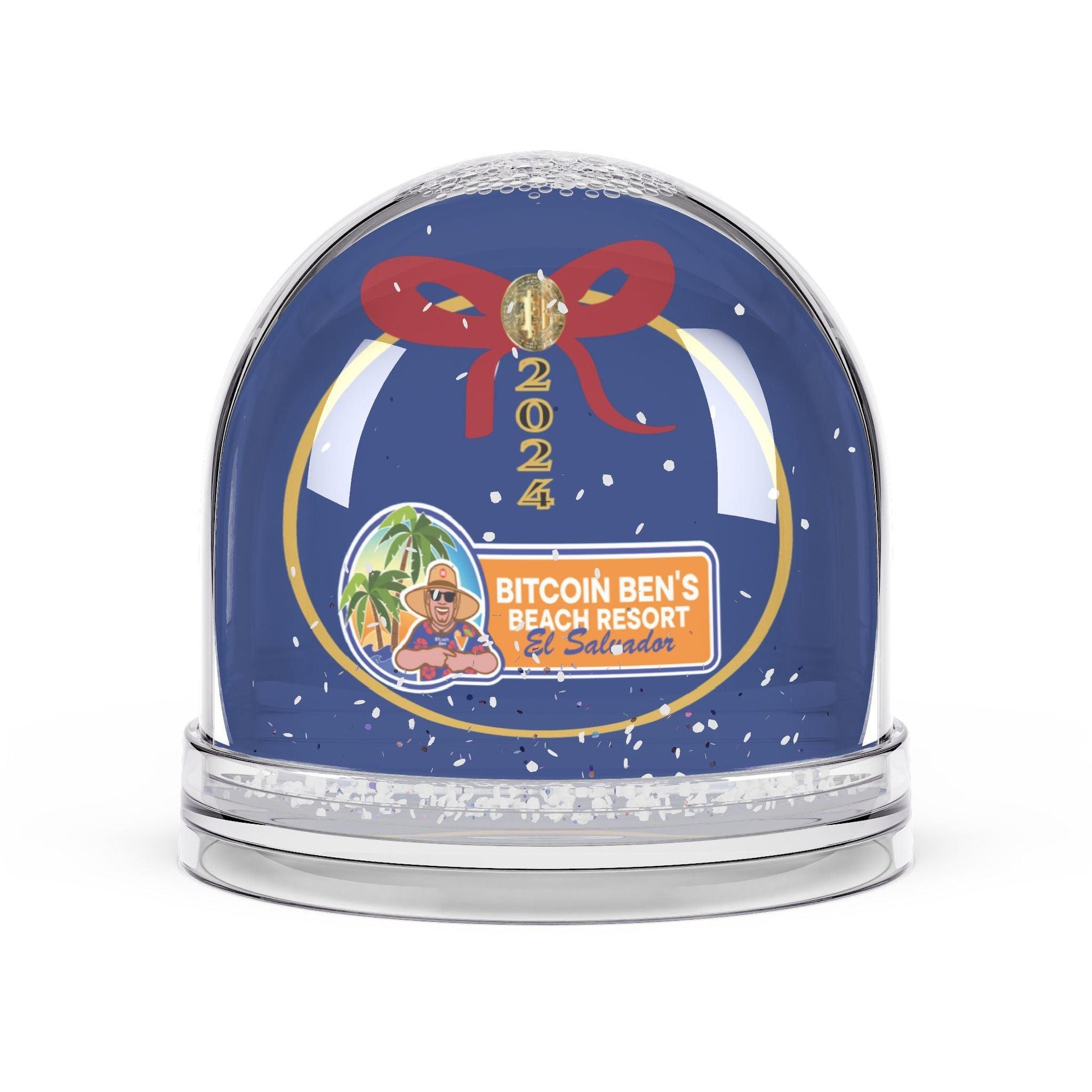 BBCC El Salvador Snow Globe - Miniaday Designs, LLC.