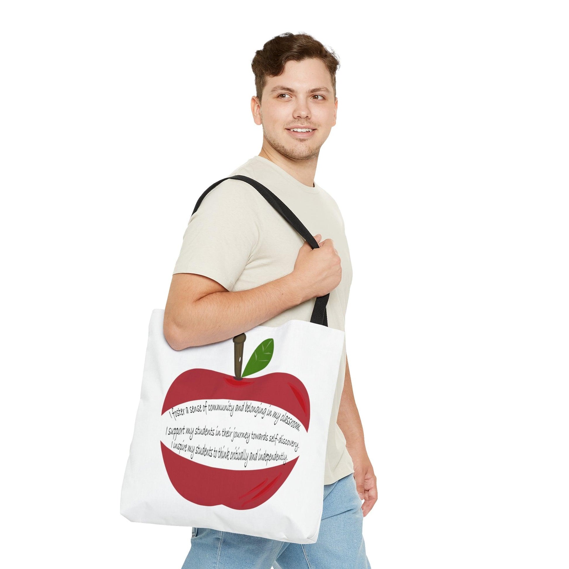 Miniaday Designs Tote Bag for Middle and High School Teachers Unisex White - Miniaday Designs, LLC.