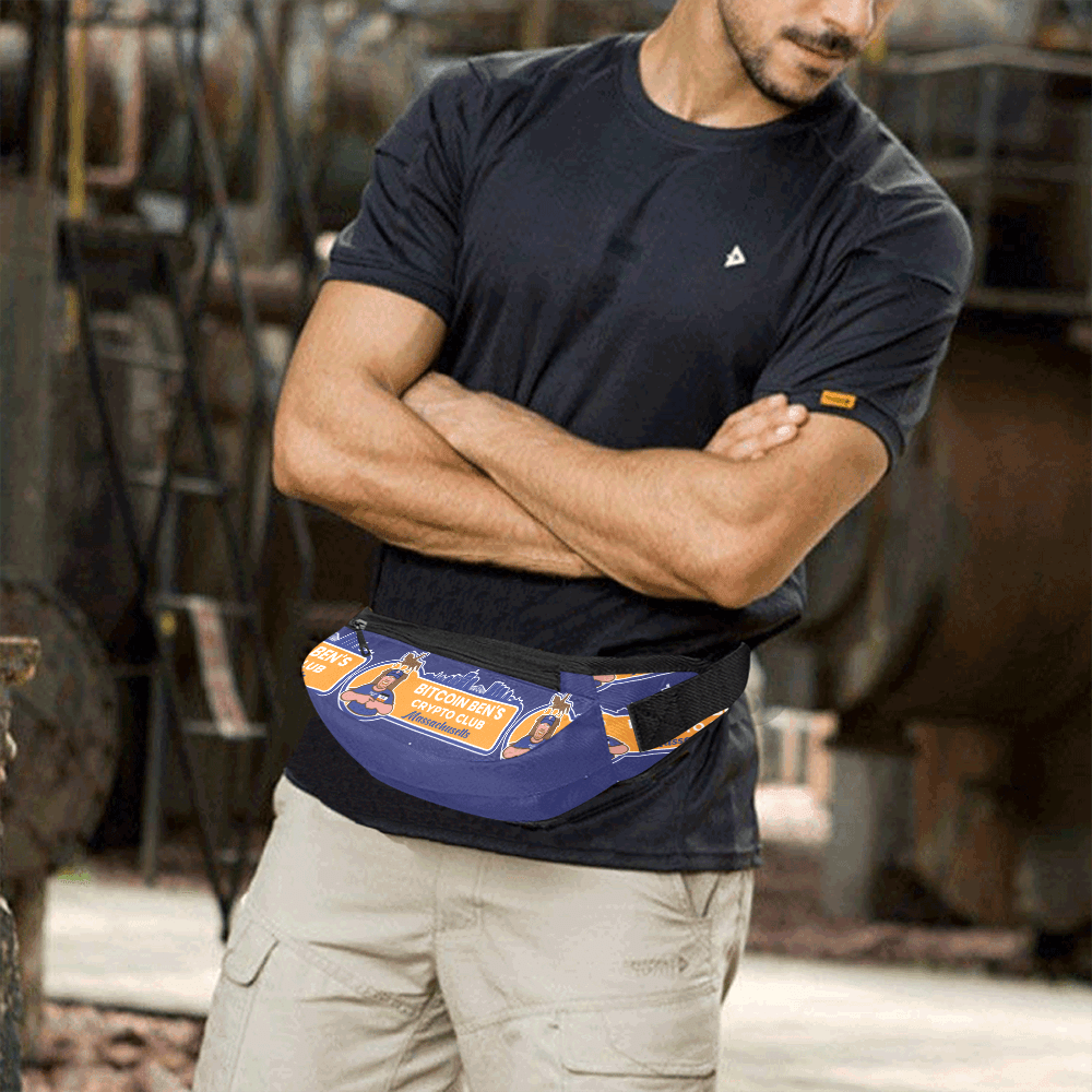 Bitcoin Ben Mass Club Fanny Pack - Miniaday Designs, LLC.