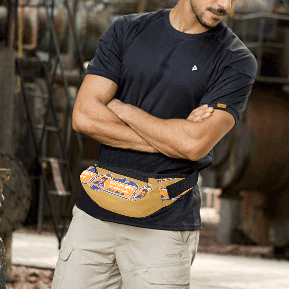 Bitcoin Ben Mass Club Fanny Pack - Miniaday Designs, LLC.