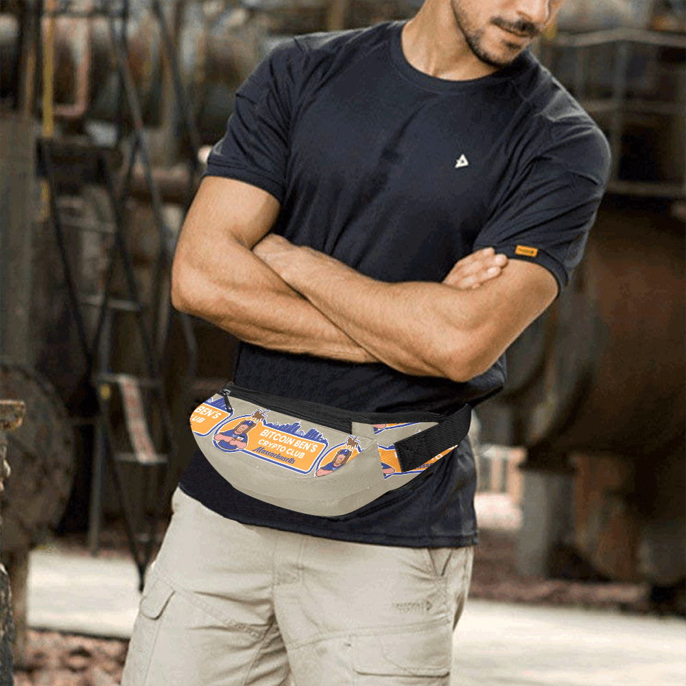 Bitcoin Ben Mass Club Fanny Pack - Miniaday Designs, LLC.