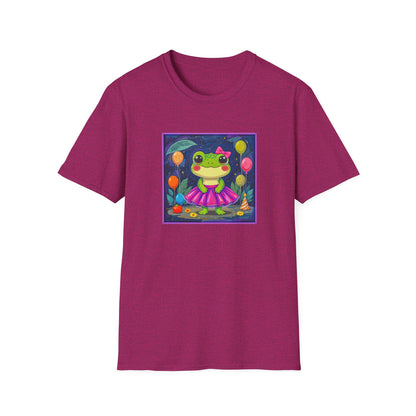 Happy Birthday Froggy Unisex Softstyle T-Shirt