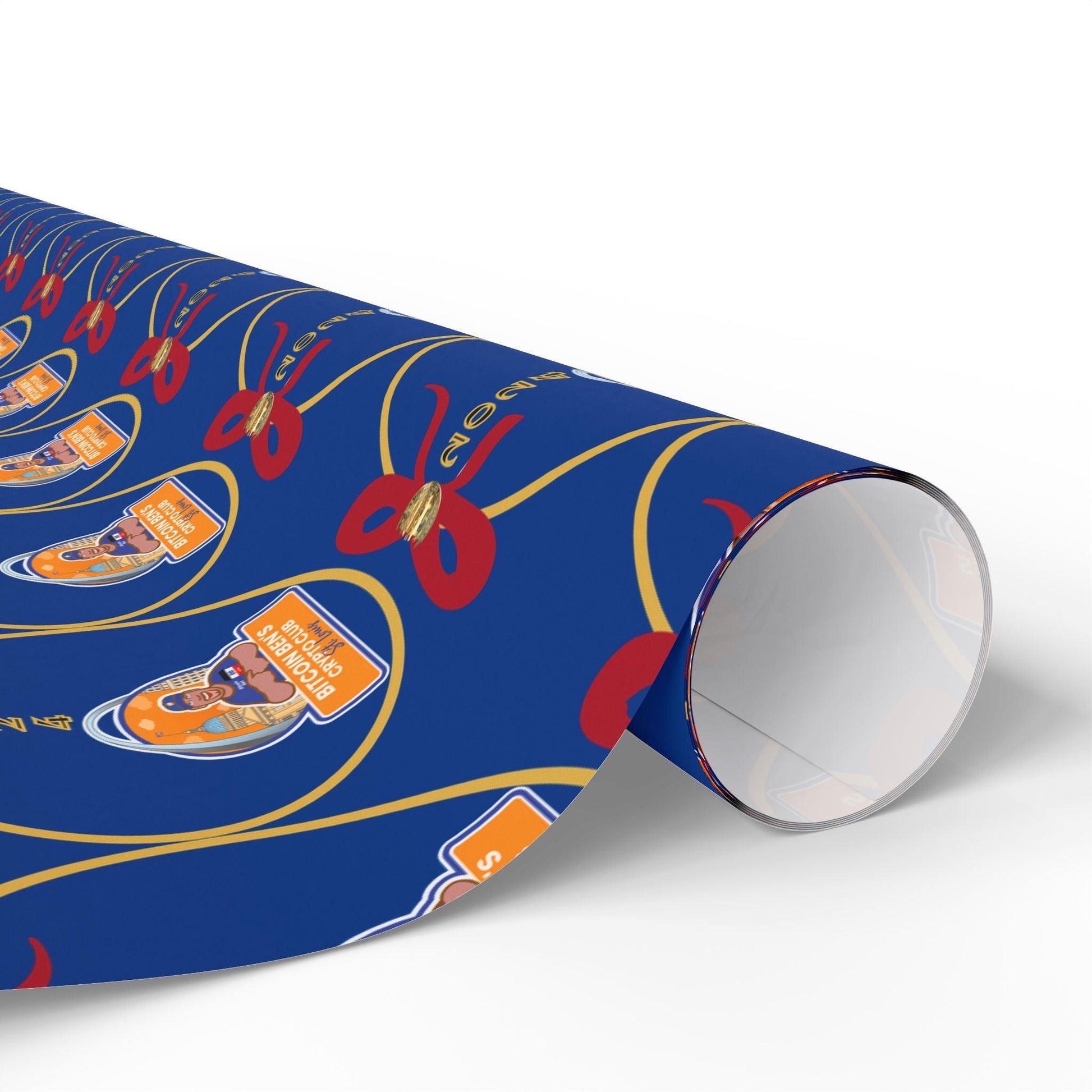 BBCC St. Louis Christmas Wrapping Papers - Miniaday Designs, LLC.