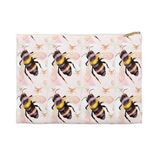Miniaday Designs, LLC. Accessory Pouch 2 Sizes Bee-utiful Garden Banquet Collection - Miniaday Designs, LLC.