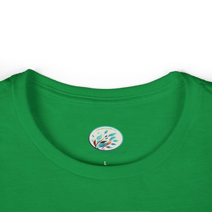 Birds in Flight Women's Softstyle Tee - Miniaday Designs, LLC.