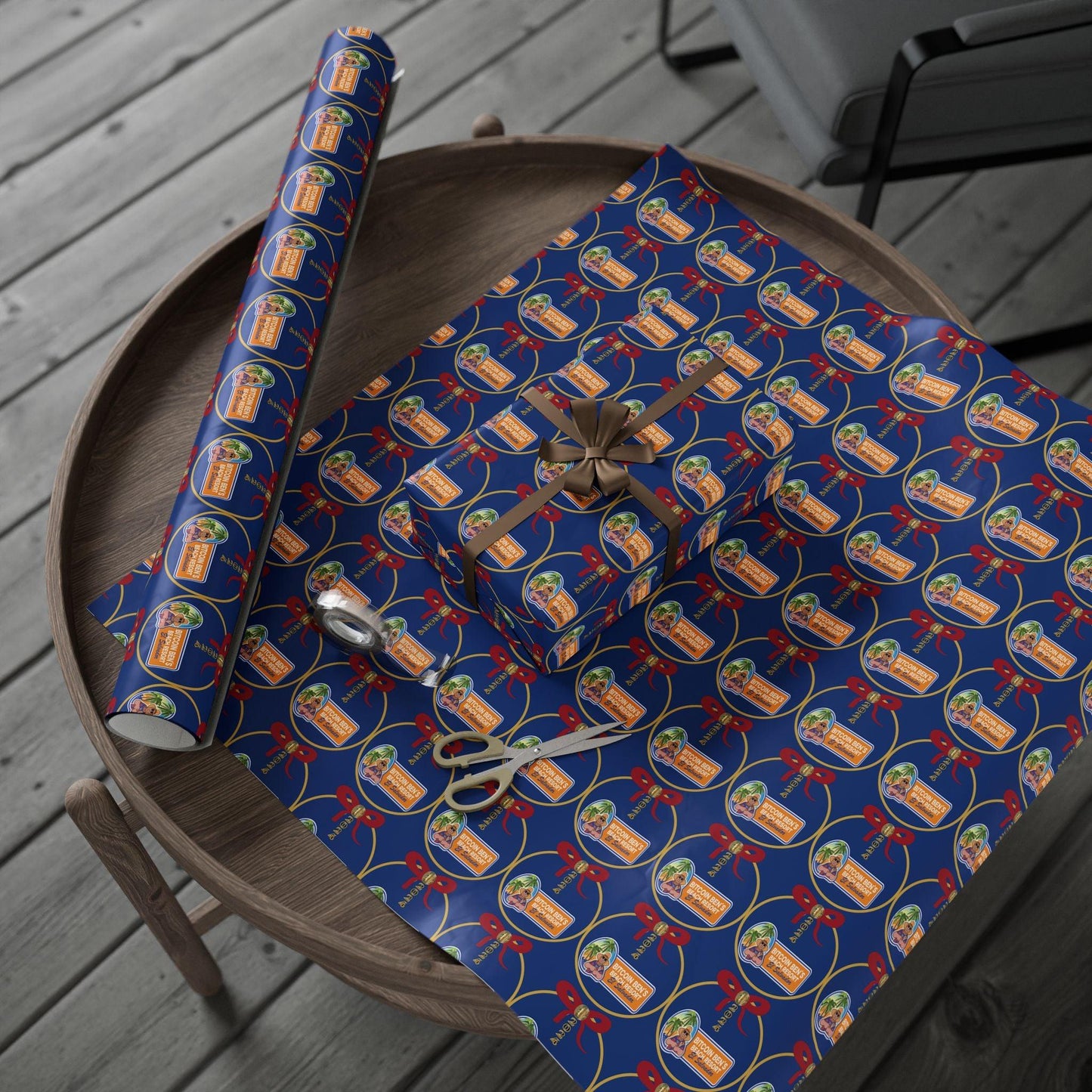 BBCC El Salvador Christmas Wrapping Papers - Miniaday Designs, LLC.