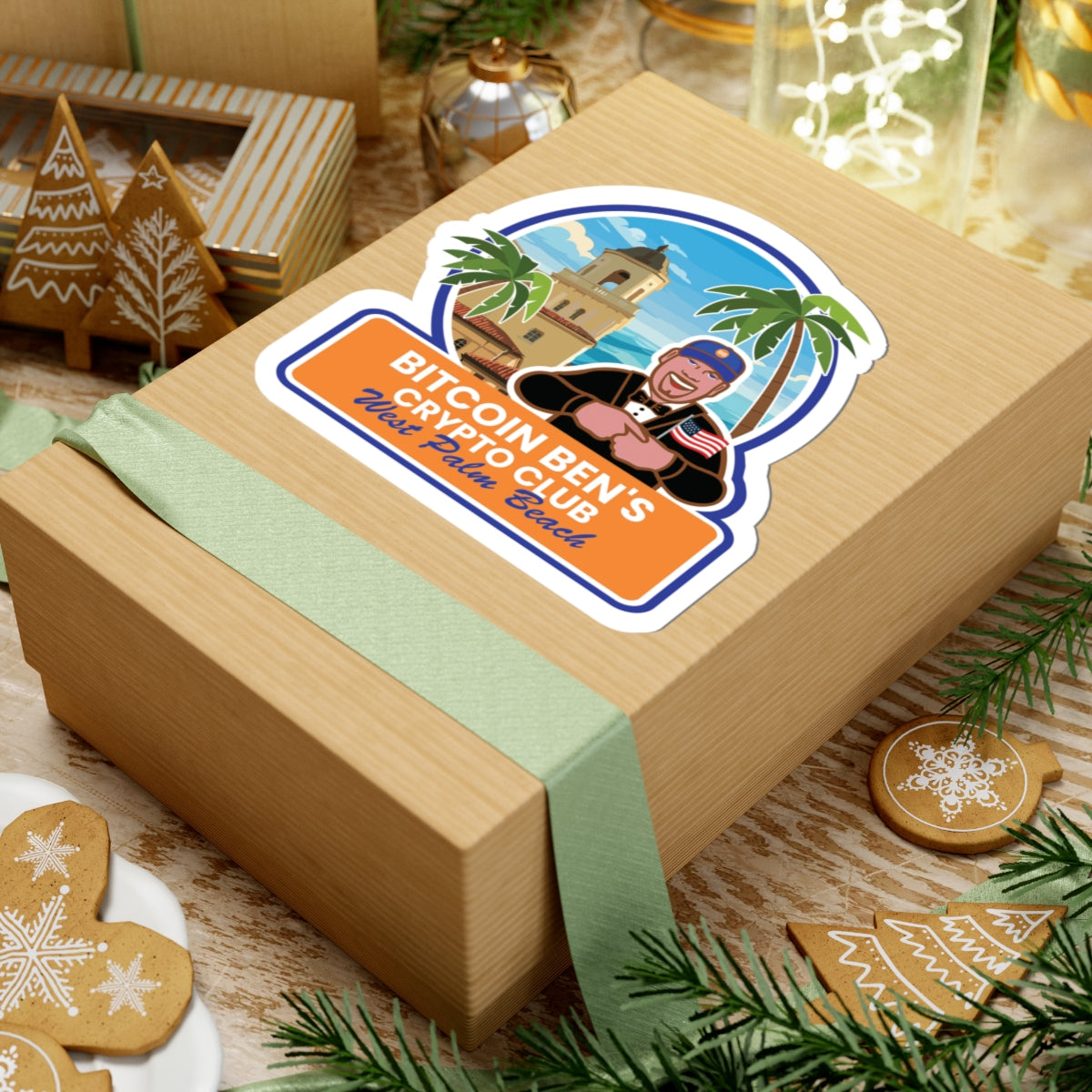 BBCC West Palm Beach Club Kiss-Cut Stickers