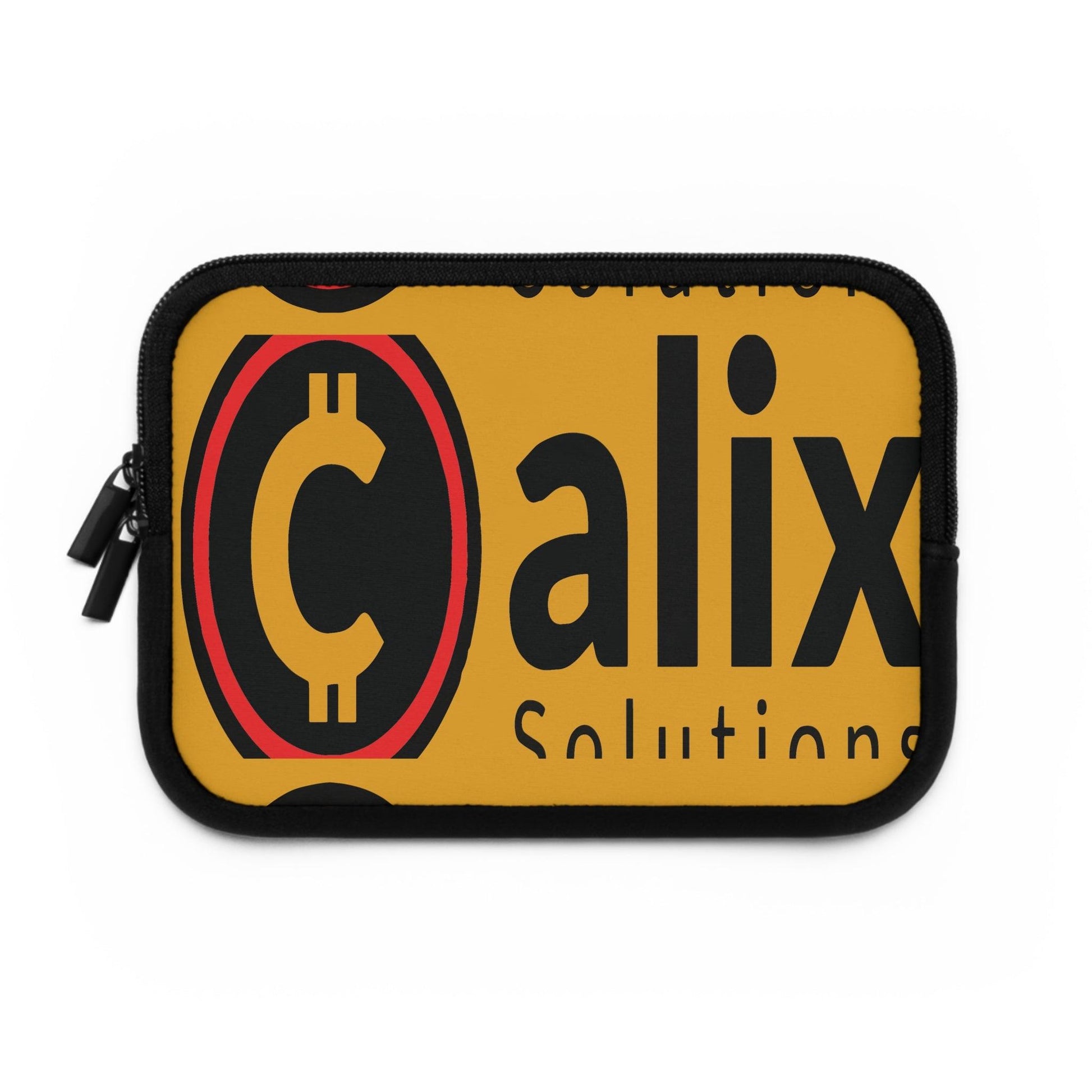 Miniaday Designs Calix Solutions Gold Laptop Sleeve - Miniaday Designs, LLC.