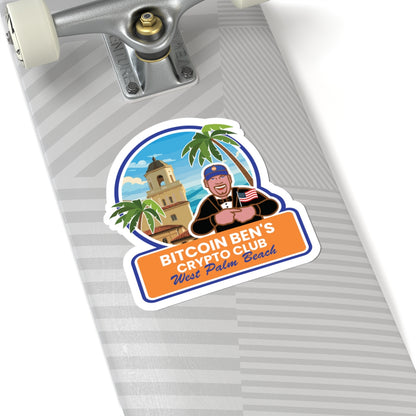BBCC West Palm Beach Club Kiss-Cut Stickers