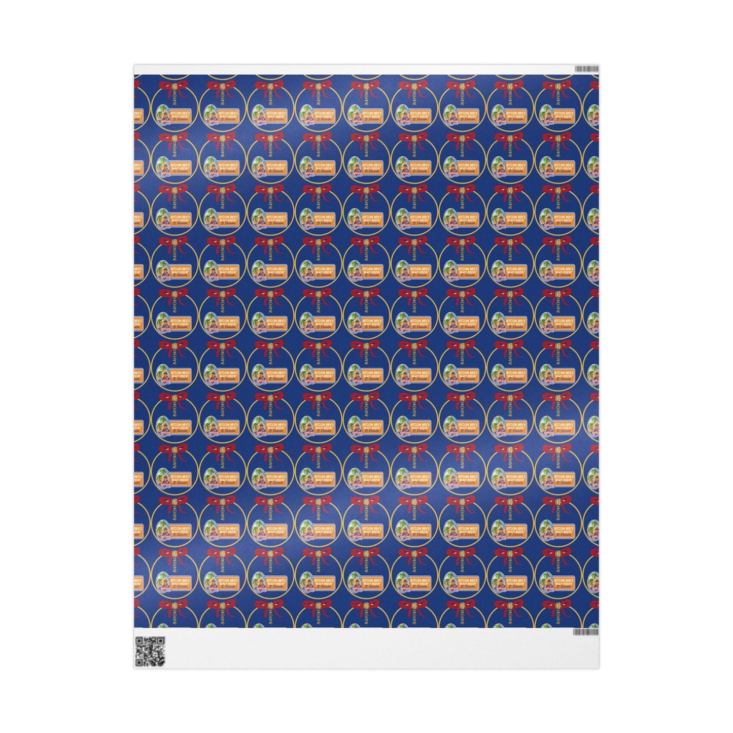 BBCC El Salvador Christmas Wrapping Papers - Miniaday Designs, LLC.