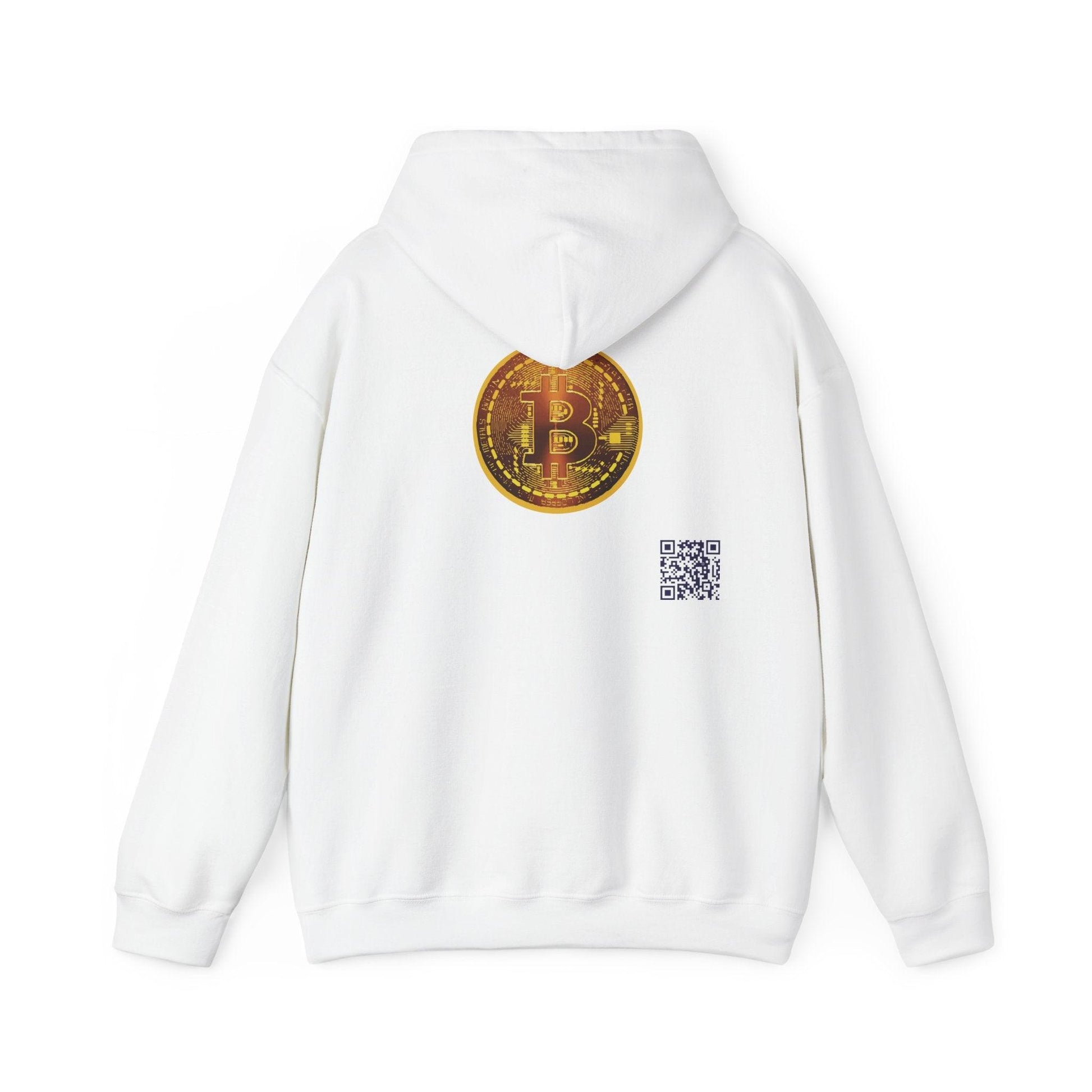 All I Want For Chirstmas is Bitcoin Trees Unisex Heavy Blend™ Hooded Sweatshirt - Miniaday Designs, LLC.