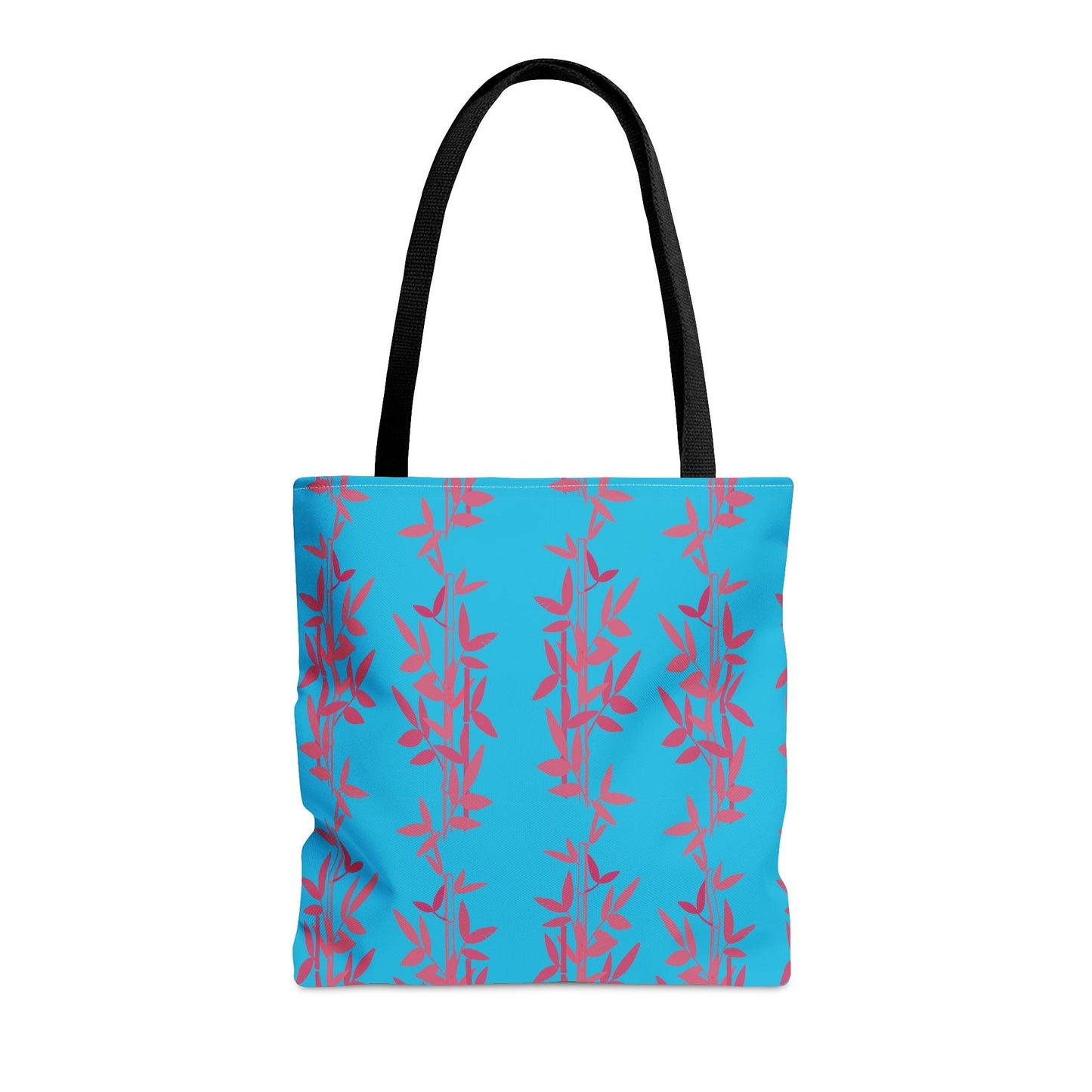 Miniaday Designs Teal Bamboo Tote Bag - Miniaday Designs, LLC.