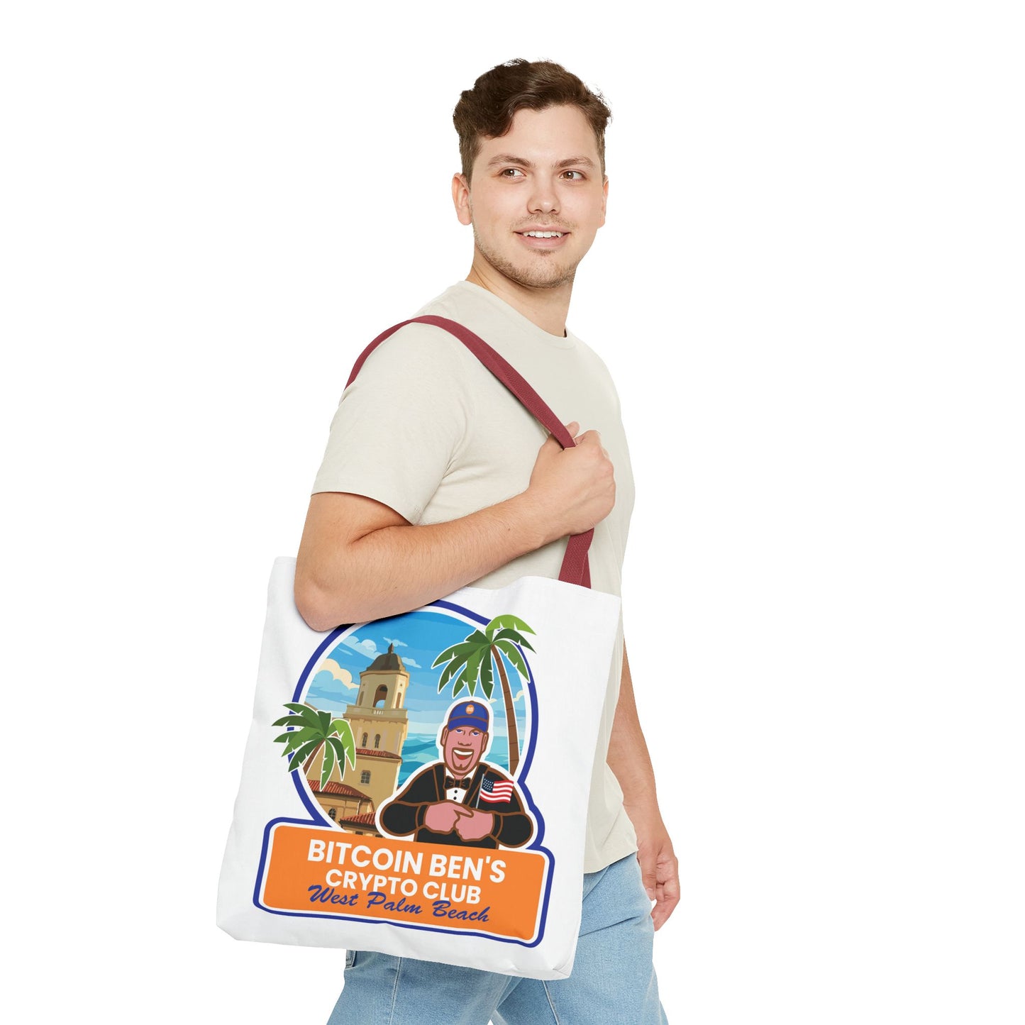 BBCC West Palm Beach Club Tote Bag (AOP)