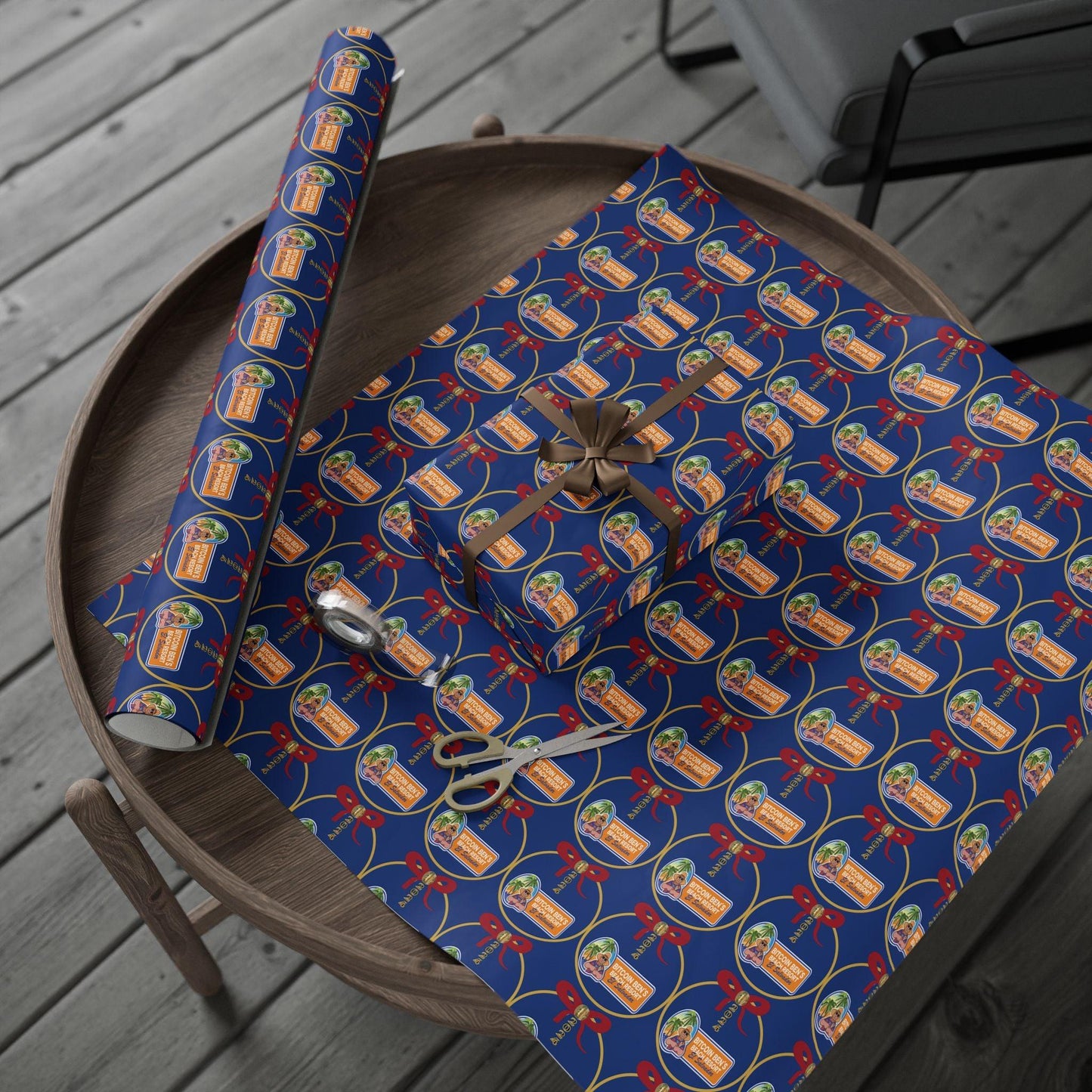 BBCC El Salvador Christmas Wrapping Papers - Miniaday Designs, LLC.