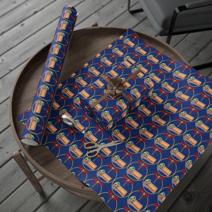 BBCC El Salvador Christmas Wrapping Papers - Miniaday Designs, LLC.