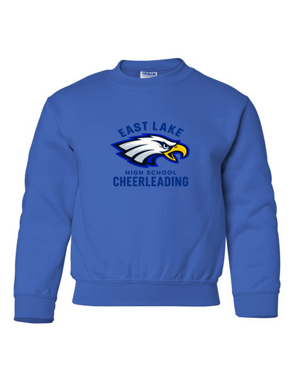 ELHS Heavy Blend Sweatshirt Cheer Youth New Logo