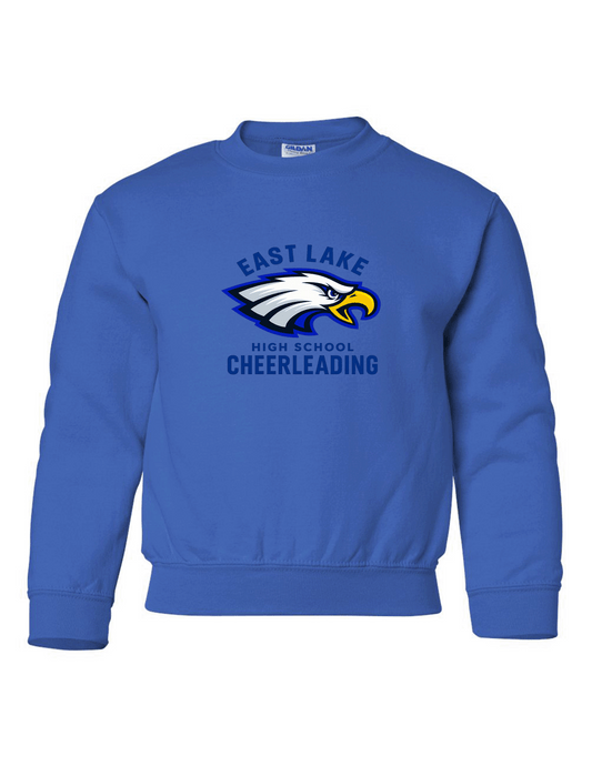 ELHS Heavy Blend Sweatshirt Cheer Youth New Logo