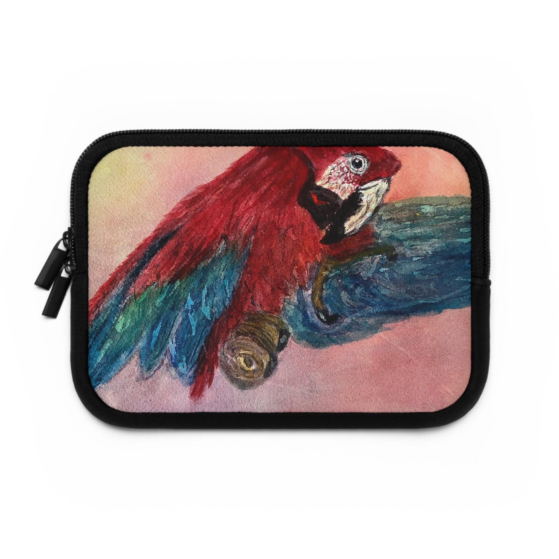 Miniaday Designs Parrot Laptop Sleeve Unisex Multicolor - Miniaday Designs, LLC.