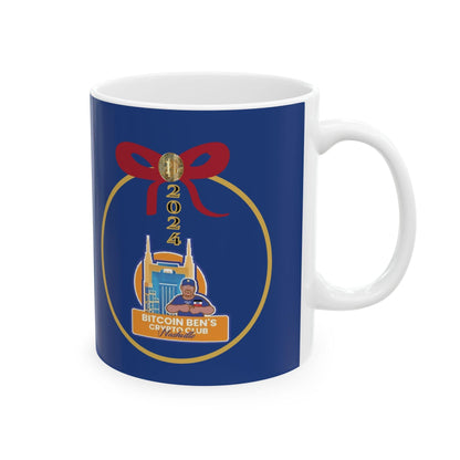 BBCC Nashville Christmas Ceramic Mug, (11oz, 15oz) - Miniaday Designs, LLC.