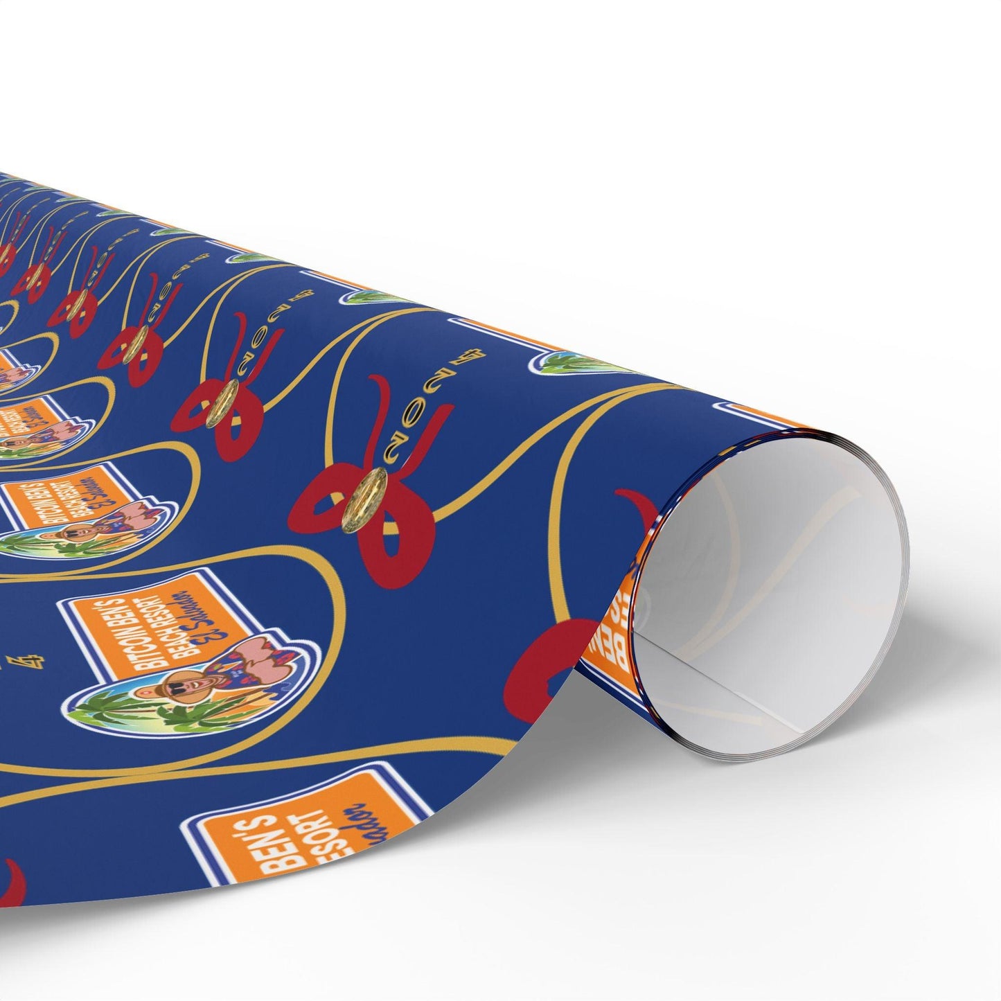BBCC El Salvador Christmas Wrapping Papers - Miniaday Designs, LLC.