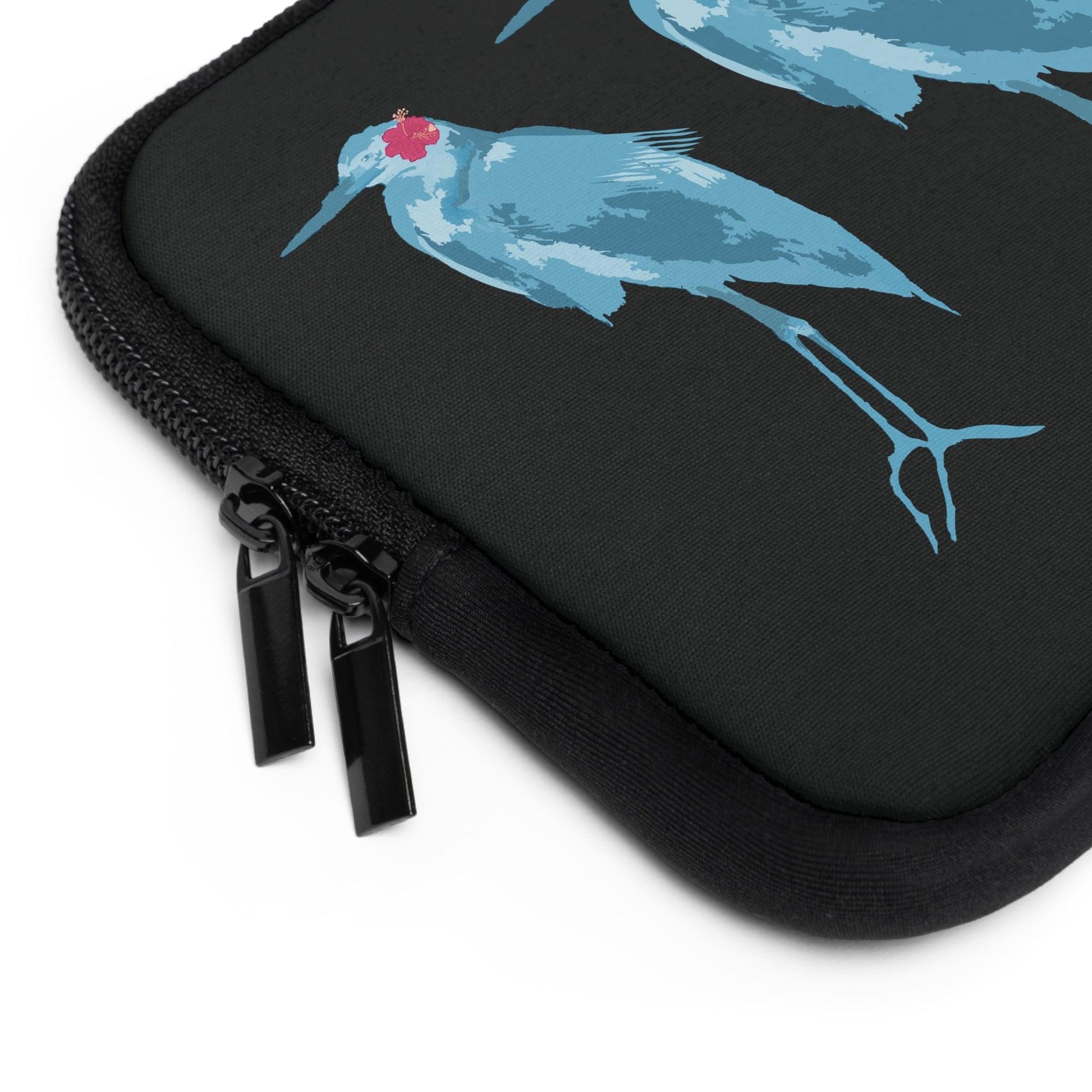 Blue Heron Signature Designer Laptop Sleeve - Miniaday Designs, LLC.