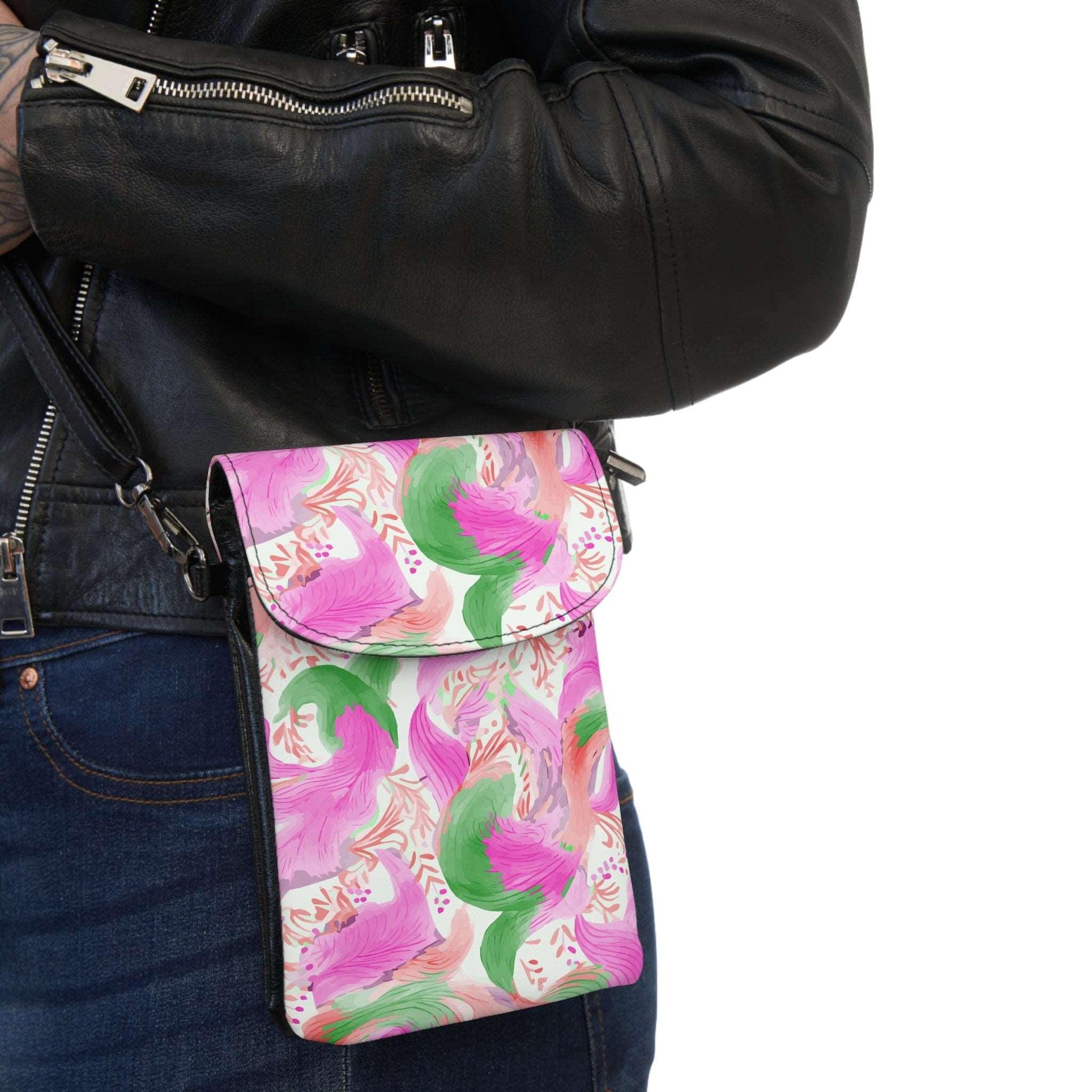 Enchanted Blooms by Miniaday Designs, LLC. Small Cell Phone Wallet - Miniaday Designs, LLC.