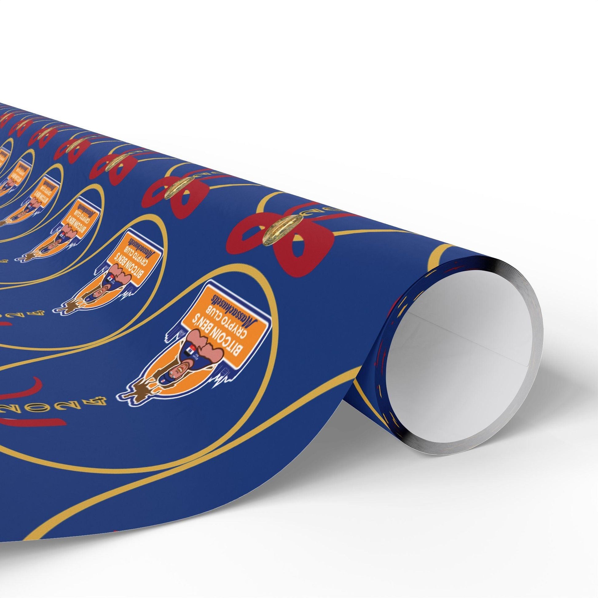 BBCC Massachusetts Christmas Wrapping Papers - Miniaday Designs, LLC.