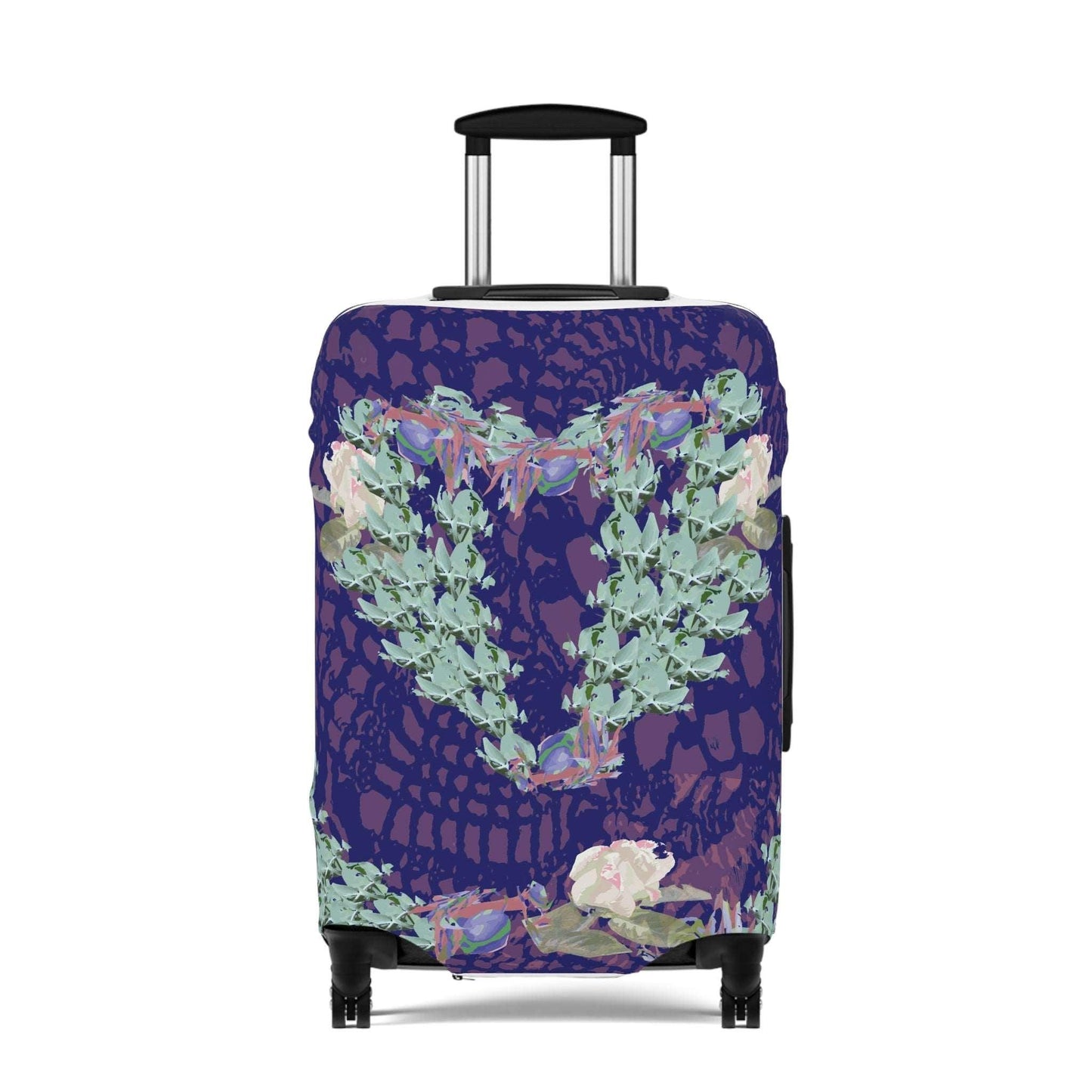 Italian Wedding Wishes Collection by Miniaday Designs, LLC. Luggage Cover - Miniaday Designs, LLC.