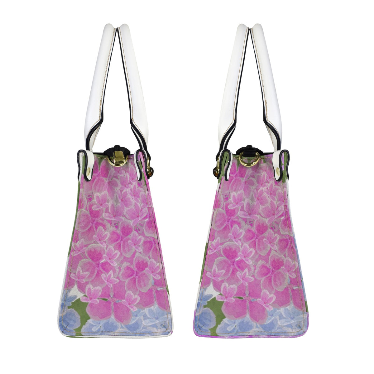 Hydrangea Garden Designer Handbag | Original Watercolor Art