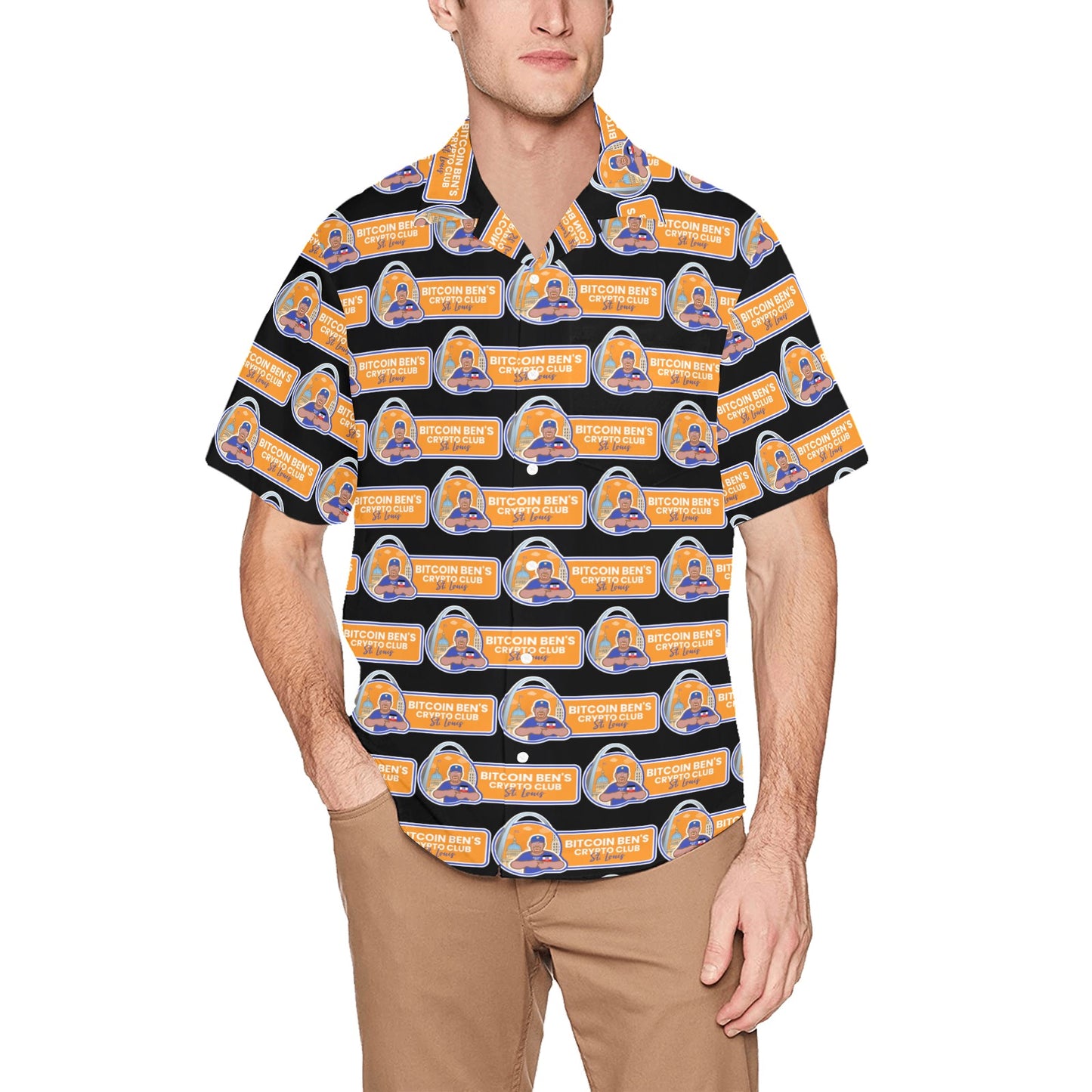 BBCC St Louis Horizontal Logo Hawaiian Shirt
