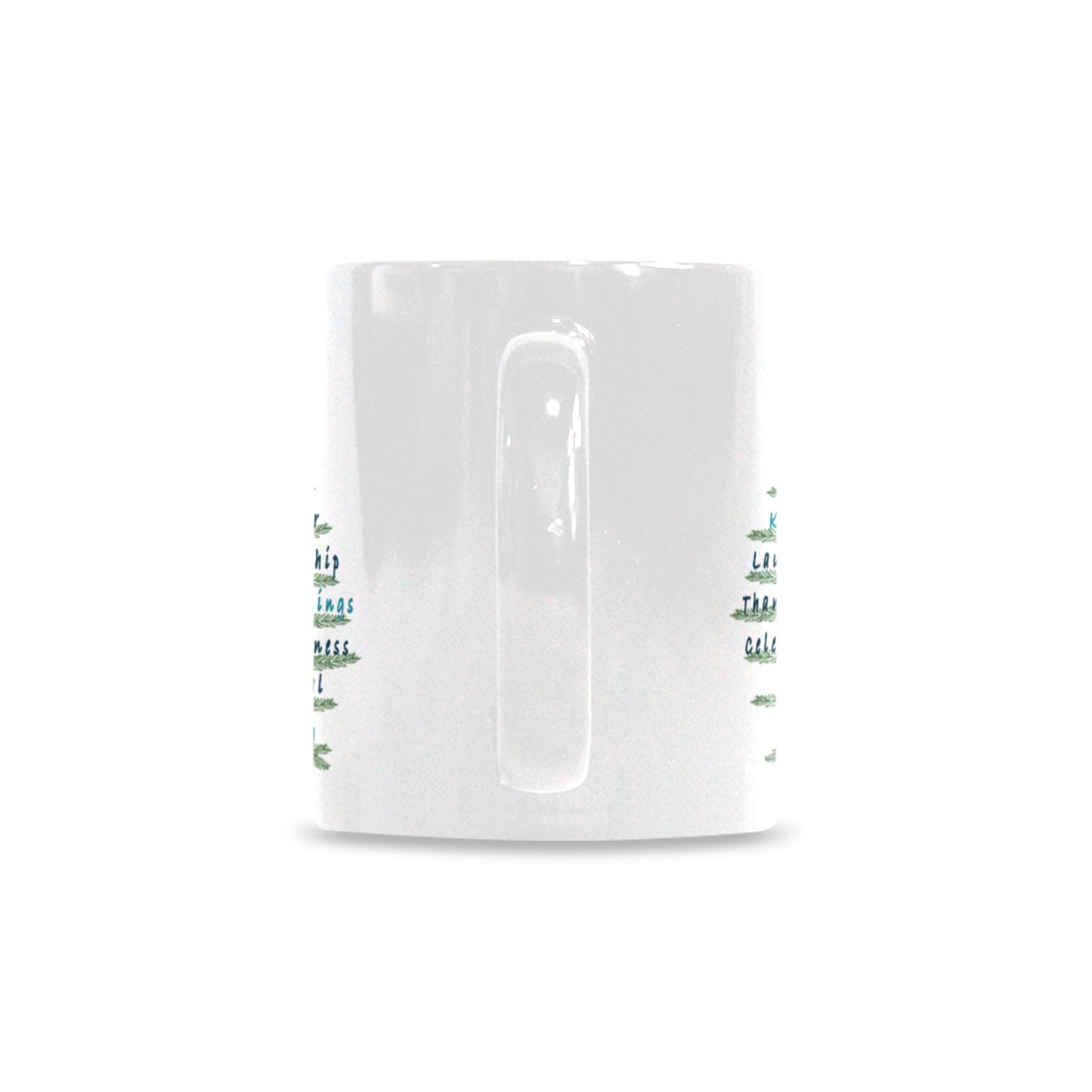 Designer Made Christmas Message Mug