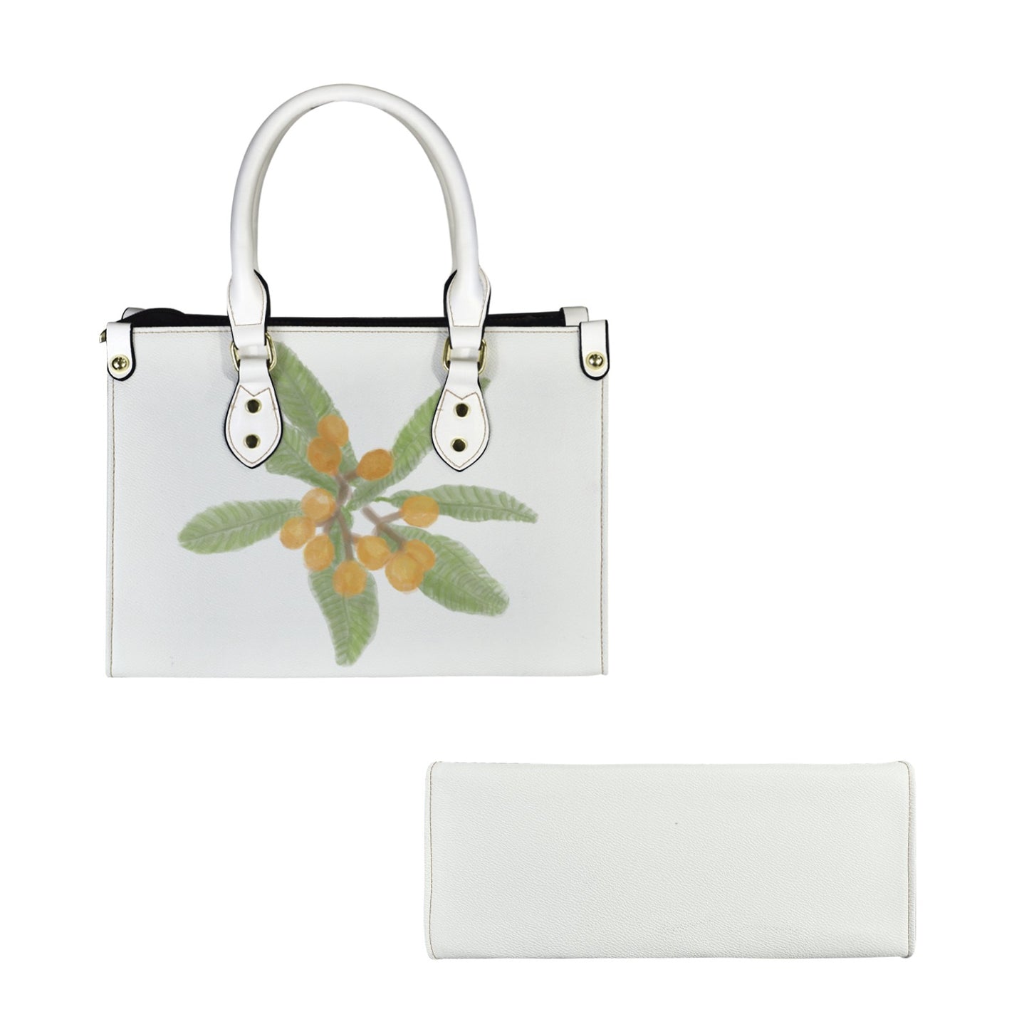 Farmstand Fruit Designer Handbag | Structured Everyday Shoulder Bag