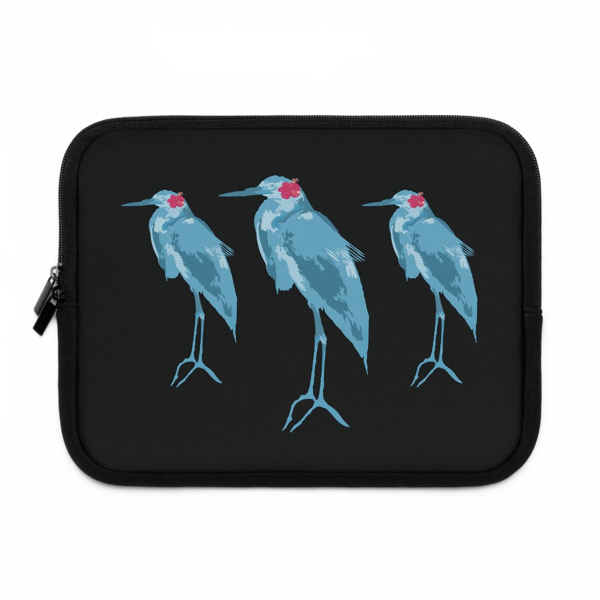 Blue Heron Signature Designer Laptop Sleeve - Miniaday Designs, LLC.